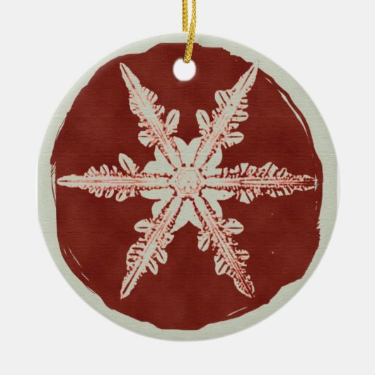 Creatieve kerstproducten keramisch ornament (Voorkant)