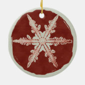 Creatieve kerstproducten keramisch ornament (Achterkant)