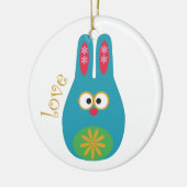 Creatieve kerstproducten keramisch ornament (Links)