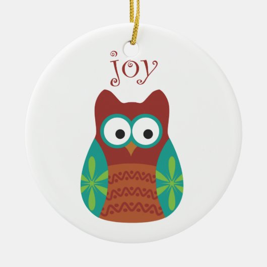 Creatieve kerstproducten keramisch ornament (Voorkant)