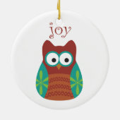 Creatieve kerstproducten keramisch ornament (Achterkant)