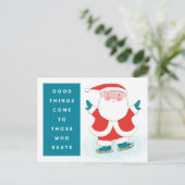 Creatieve kerstvakantie ansichtkaarten briefkaart (Staand voorkant)