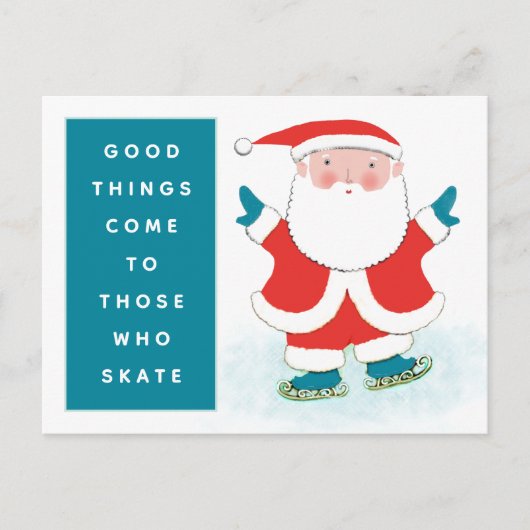 Creatieve kerstvakantie ansichtkaarten briefkaart (Voorkant)