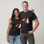 Creatieve kinderportretten Halloween T-shirt (Unisex)