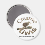 Creatieve Kiwi's 1 Magneet (Voorkant / Achterkant)