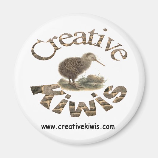 Creatieve Kiwi's 1 Magneet (Voorkant)