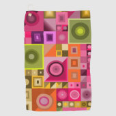 CREATIEVE KLEUR SPELEN KUNST VOOR CADEAU GOLFHANDDOEK (Voorkant)