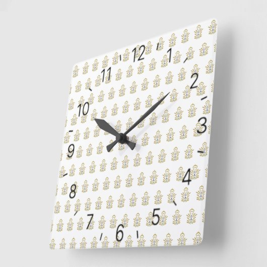 creatieve kunst Ontwerp Vierkante Klok (Hoek)