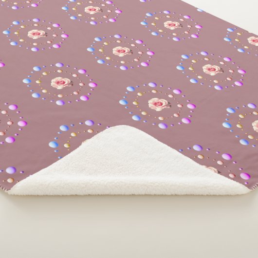 creatieve kunst sherpa deken (3/4)