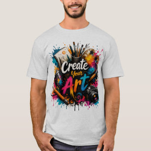 Creatieve kunststudio. t-shirt