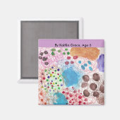 Creatieve kunstwerkmagneet magneet (Voorkant / Achterkant)