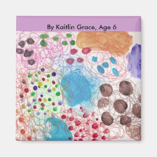 Creatieve kunstwerkmagneet magneet