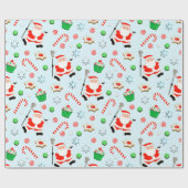 Creatieve Lacrosse Kerst Cadeaupapier (Vlak)