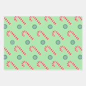 Creatieve Lacrosse kerstcadeau Inpakpapier Vel (Voorkant 3)