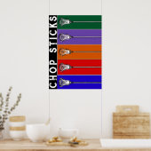 Creatieve Lacrosse Poster (Keuken)