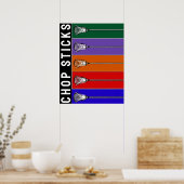 Creatieve lacrosse poster (Keuken)