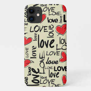 creatieve liefde Hoesje-Mate Barely Daar Case-Mate iPhone Case