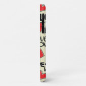 creatieve liefde Hoesje-Mate Barely Daar Case-Mate iPhone Case (Achterkant/links)