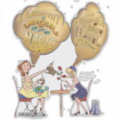 Creatieve Magie Pauze Tijd met Vrienden Sticker (Voorkant)