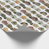 Creatieve makelaar Kerstcadeau Cadeaupapier (Hoek)