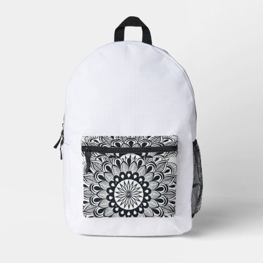 Creatieve Mandala kunst Bedrukte Rugzak (Voorkant)