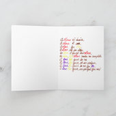 Creatieve manier om je gebedondersteuning aan te b kaart (Binnen)