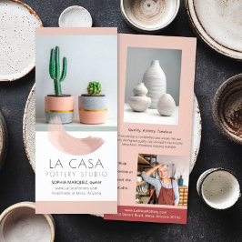 Creatieve marketing voor verf reclamekaart