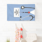 Creatieve medische school afstudeerbanner spandoek (Insitu)