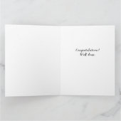 Creatieve medische schoolexamens kaart (Binnen)