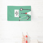 Creatieve medische schoolexamenuitslag spandoek (Insitu)