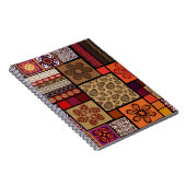 Creatieve megareeks naadloze patronen geïnspireerd notitieboek (Rechterzijde)