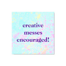 "Creatieve Messen aangemoedigd!" Pastel Painty