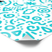 Creatieve messes sterk aangemoedigd! Poster (Hoek)