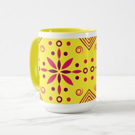 Creatieve modern ontworpen Dinner Bowl Mok (Voorkant links)