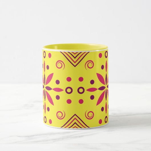 Creatieve modern ontworpen mok (Midden)