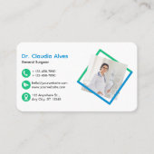 Creatieve Moderne Medische Dienst Wit Visitekaartje (Voorkant)