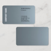 Creatieve Moderne Professionele Vormgeving Elegant Visitekaartje (Voorkant / Achterkant)