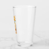 Creatieve modus aan: Schilder Bichon-hond Kunstena Glas (Links)