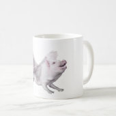 Creatieve Mok van klapende vliegende varken wannee (Voorkant rechts)