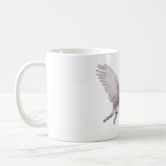 Creatieve Mok van klapende vliegende varken wannee (Links)