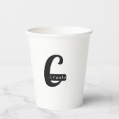 Creatieve Mok voor artiesten Papieren Bekers (Voorkant)