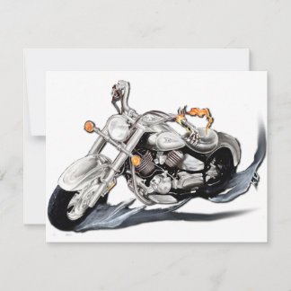 Creatieve motorfiets