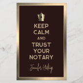 Creatieve notaris openbare Flyer (Voorkant)