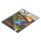 Creatieve notities voor Let Your Imagination Soar Notitieboek (Linkerzijde)