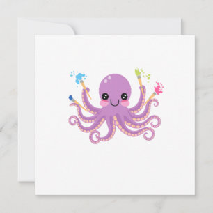 Creatieve Octopus Studio Kaart