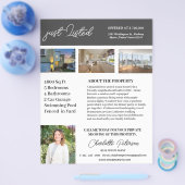 Creatieve onlangs te koop aangeboden vastgoedmakel flyer (Enkel)
