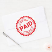 Creatieve op maat gemaakte vinyl sticker (Envelop)