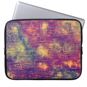 Creatieve  oppervlaktetextuur, naad de rand dicht laptop sleeve