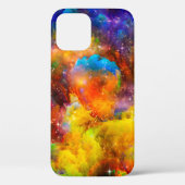Creatieve opstelling van fractale elementen, licht Case-Mate iPhone case (Achterkant)