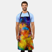 Creatieve opstelling van fractale elementen, licht schort (Gedragen)